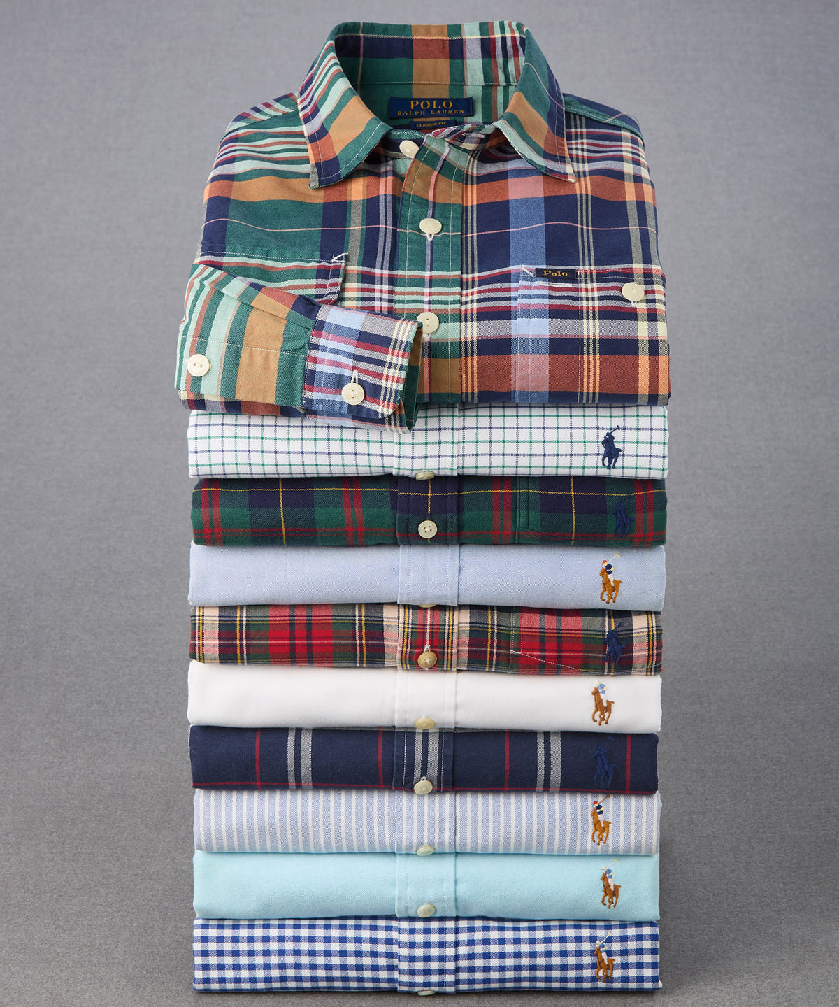Polo Ralph Lauren Long-Sleeve Oxford Shirt, Men's Big & Tall