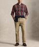 Polo Ralph Lauren Long-Sleeve Oxford Shirt - Red/Green Multi