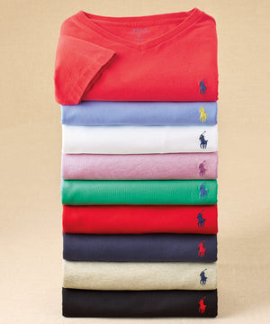 Polo Ralph Lauren Short Sleeve V-Neck Tee Shirt