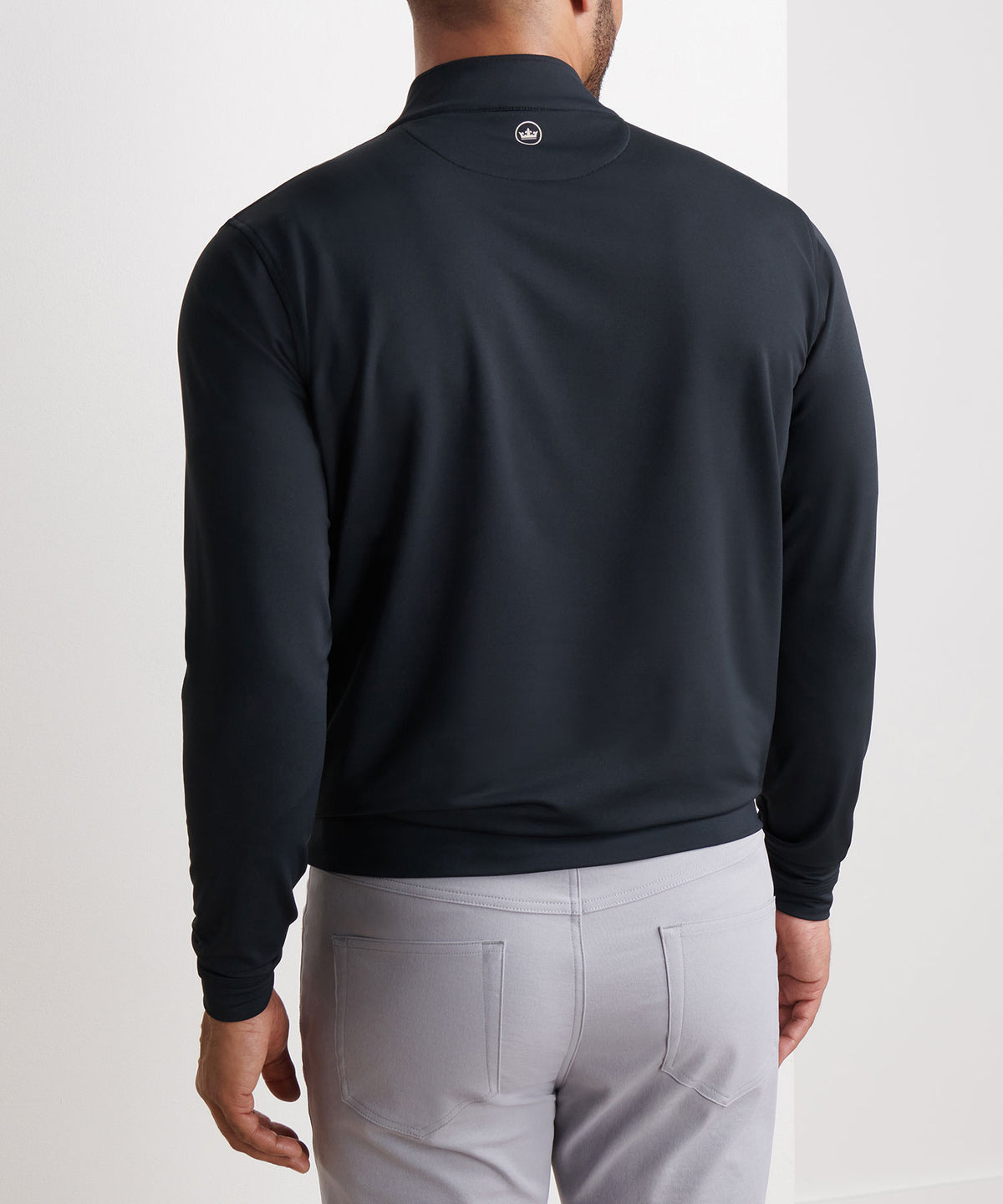 Peter Millar Perth Stretch Loop Terry Quarter-Zip Pullover, Men's Big & Tall