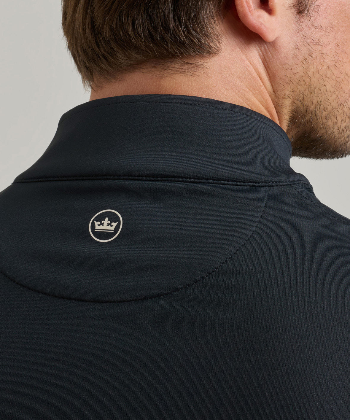 Peter Millar Perth Stretch Loop Terry Quarter-Zip Pullover, Men's Big & Tall