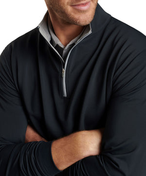 Peter Millar Perth Stretch Loop Terry Quarter-Zip Pullover