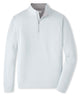 Peter Millar Perth Stretch Loop Terry Quarter-Zip Pullover - British Grey