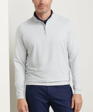 Peter Millar Perth Stretch Loop Terry Quarter-Zip Pullover