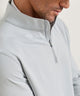 Peter Millar Perth Stretch Loop Terry Quarter-Zip Pullover