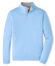 Peter Millar Perth Stretch Loop Terry Quarter-Zip Pullover - Cottage Blue