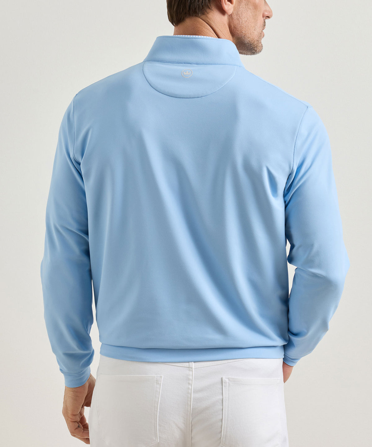 Peter Millar Perth Stretch Loop Terry Quarter-Zip Pullover, Men's Big & Tall