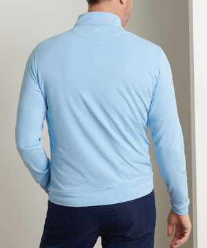 Peter Millar Perth Stretch Loop Terry Quarter-Zip Pullover