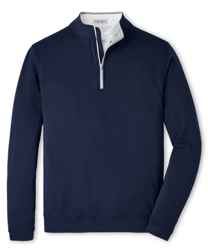 Peter Millar Perth Stretch Loop Terry Quarter-Zip Pullover