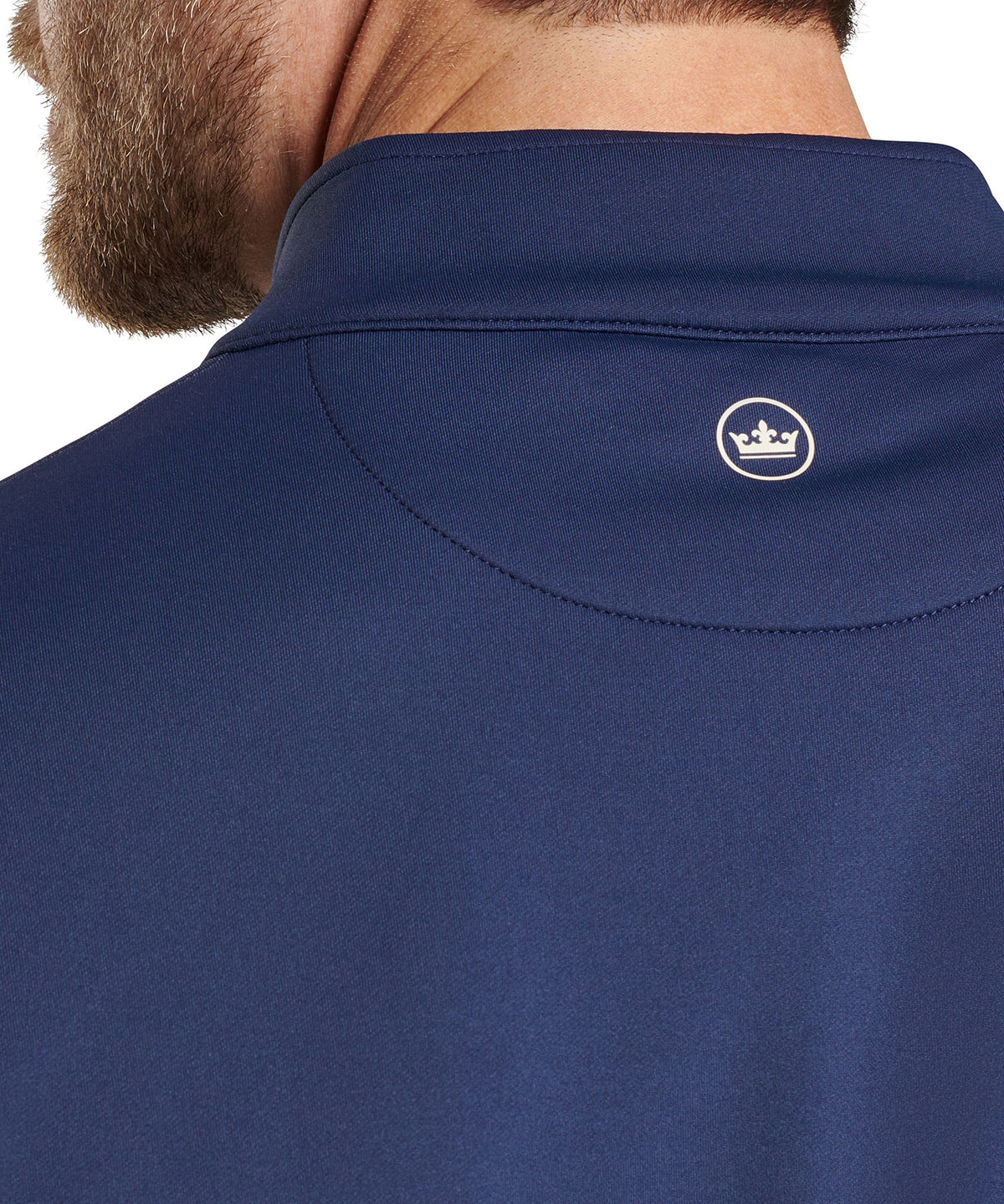 Peter Millar Perth Stretch Loop Terry Quarter-Zip Pullover, Men's Big & Tall