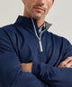 Peter Millar Perth Stretch Loop Terry Quarter-Zip Pullover