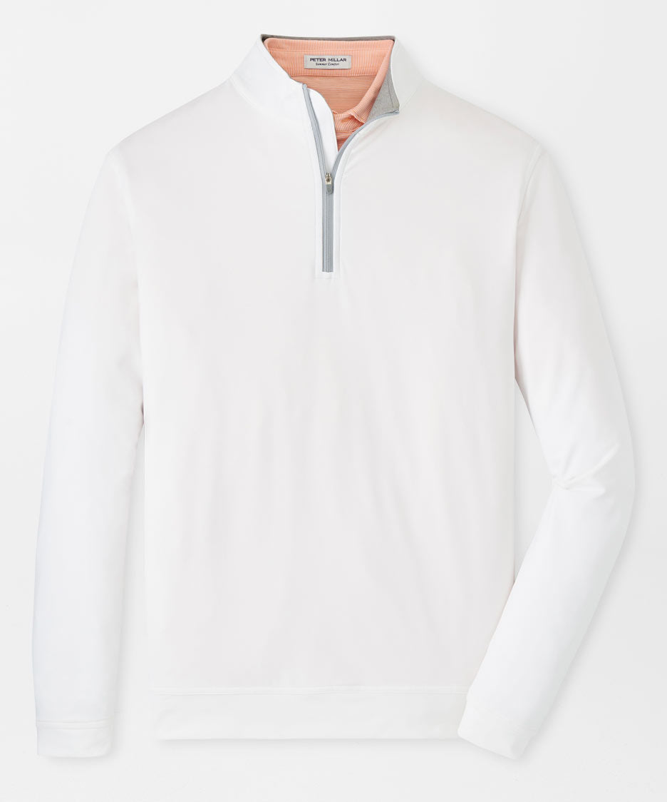 Peter Millar Perth Stretch Loop Terry Quarter-Zip Pullover