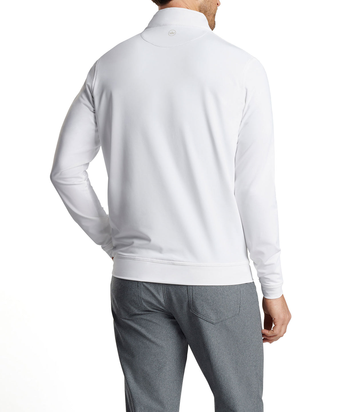 Peter Millar Perth Stretch Loop Terry Quarter-Zip Pullover, Men's Big & Tall