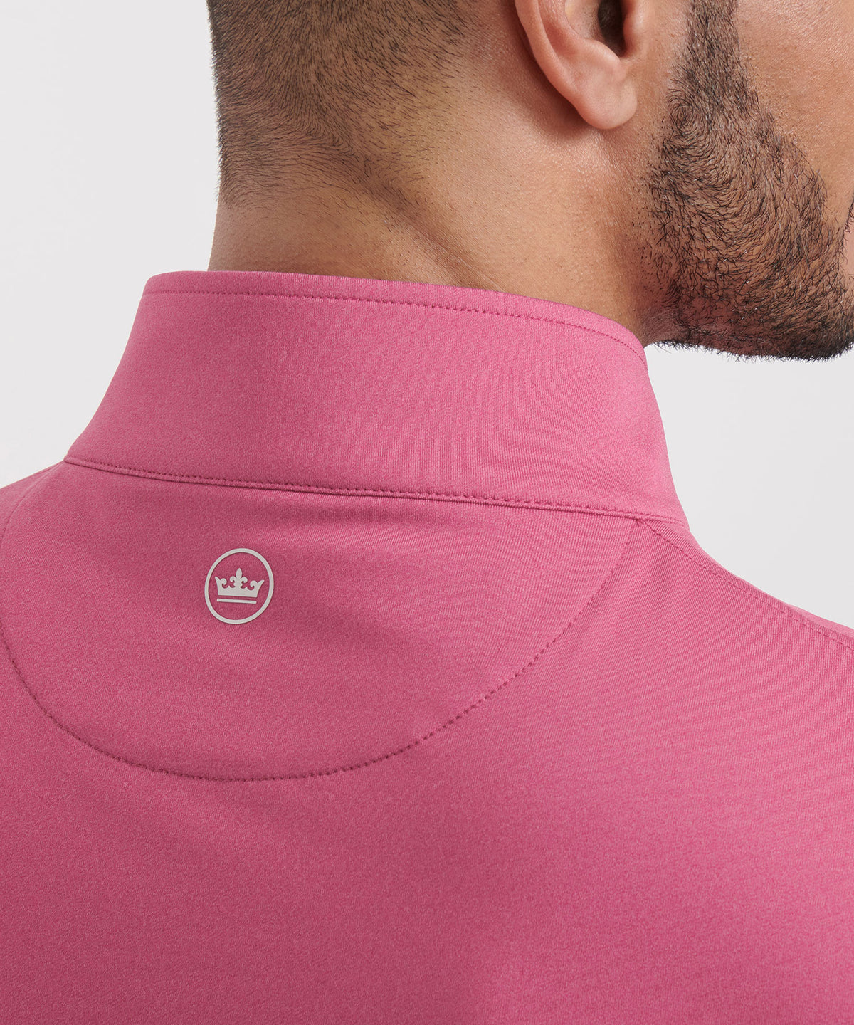 Peter Millar Perth Stretch Loop Terry Quarter-Zip Pullover, Men's Big & Tall