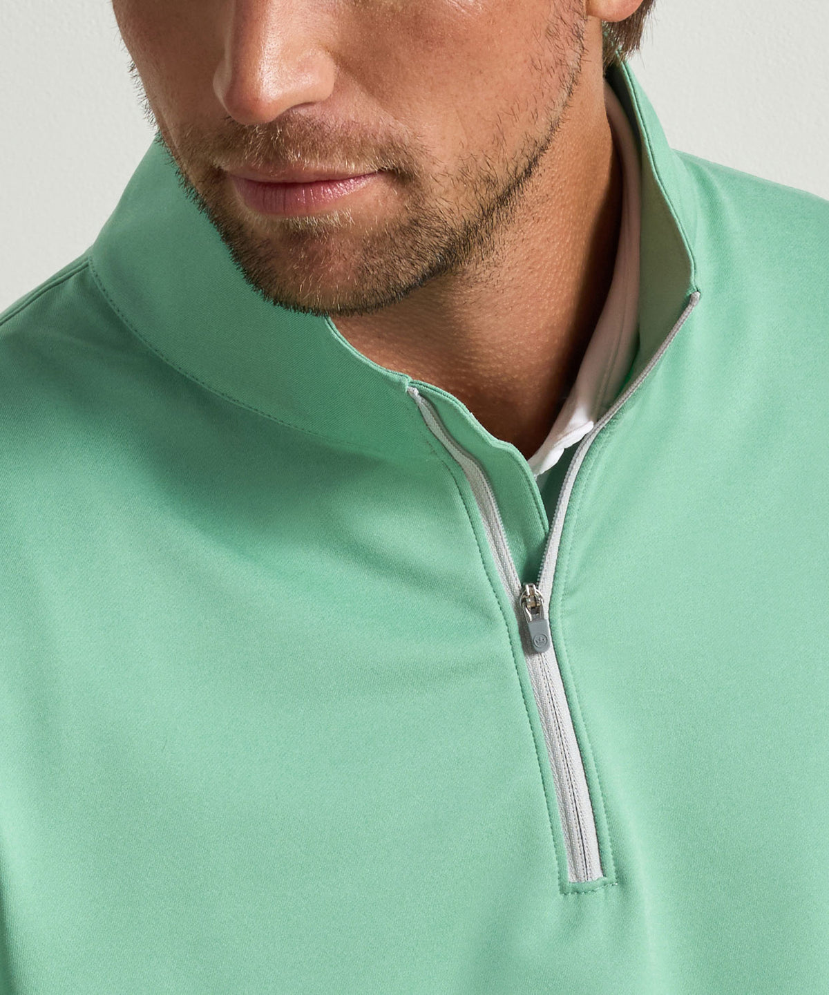 Peter Millar Perth Stretch Loop Terry Quarter-Zip Pullover, Men's Big & Tall