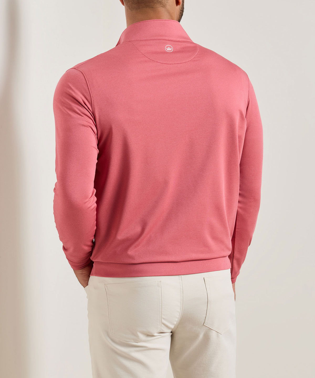 Peter Millar Perth Stretch Loop Terry Quarter-Zip Pullover, Men's Big & Tall