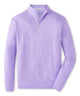 Peter Millar Perth Stretch Loop Terry Quarter-Zip Pullover - Ultraviolet