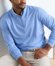 Peter Millar Perth Stretch Loop Terry Quarter-Zip Pullover