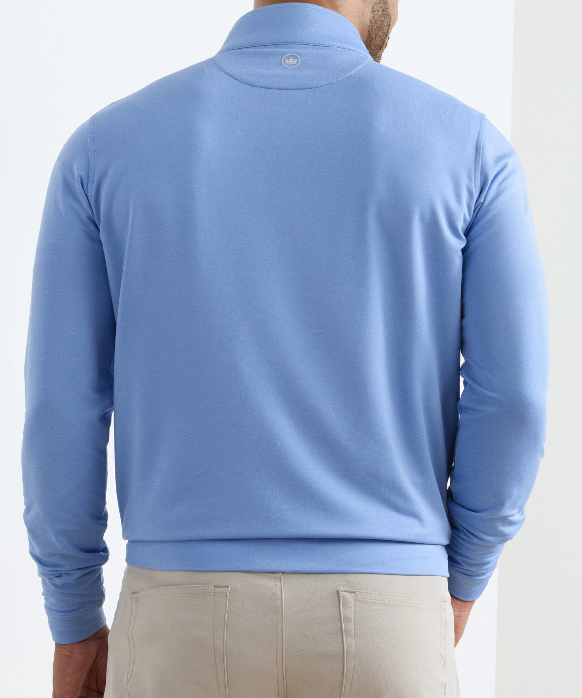 Peter Millar Perth Stretch Loop Terry Quarter-Zip Pullover, Men's Big & Tall