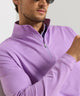 Peter Millar Perth Stretch Loop Terry Quarter-Zip Pullover