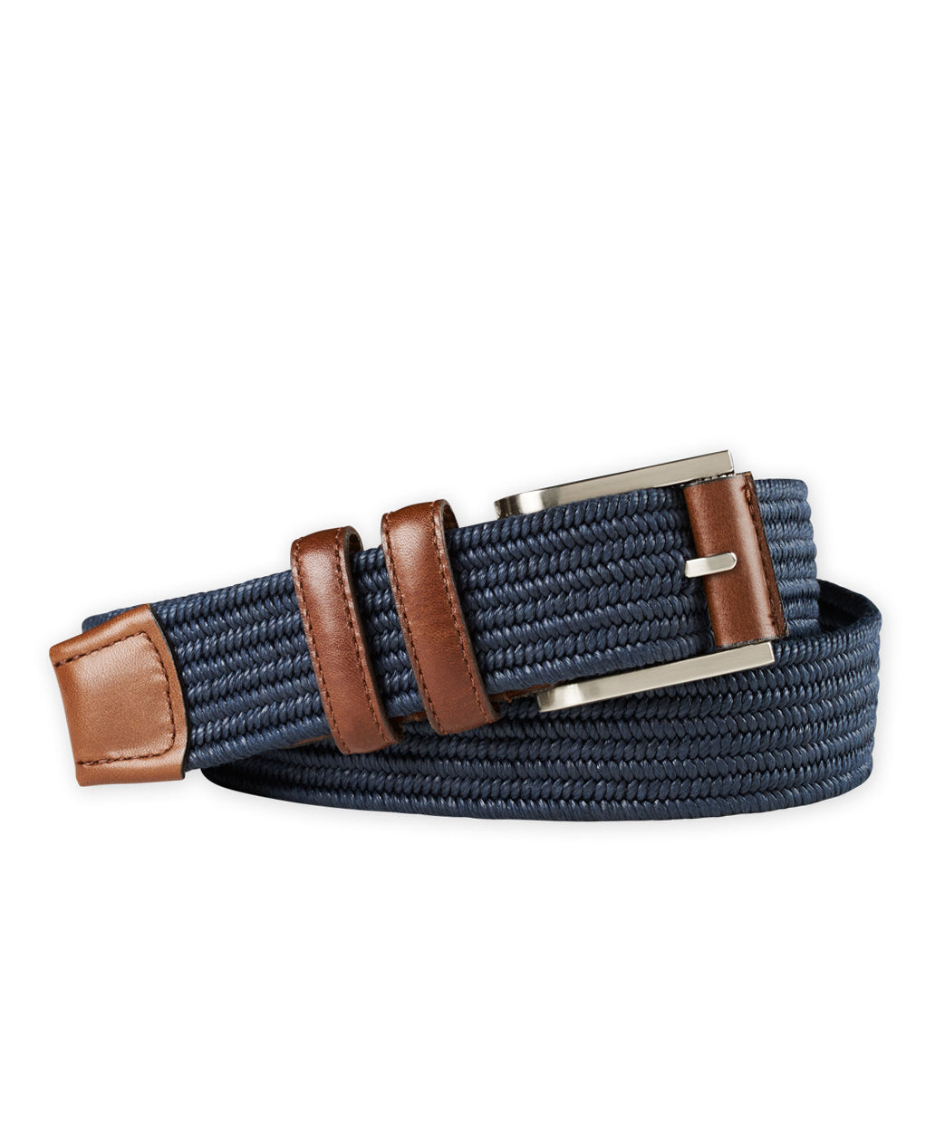 Italian Cotton Cord Stretch Belt, Men's Big & Tall