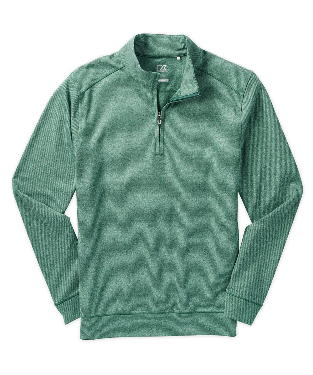 Cutter &amp; Buck Drytec Shoreline Stretch Jersey Half-Zip Pullover