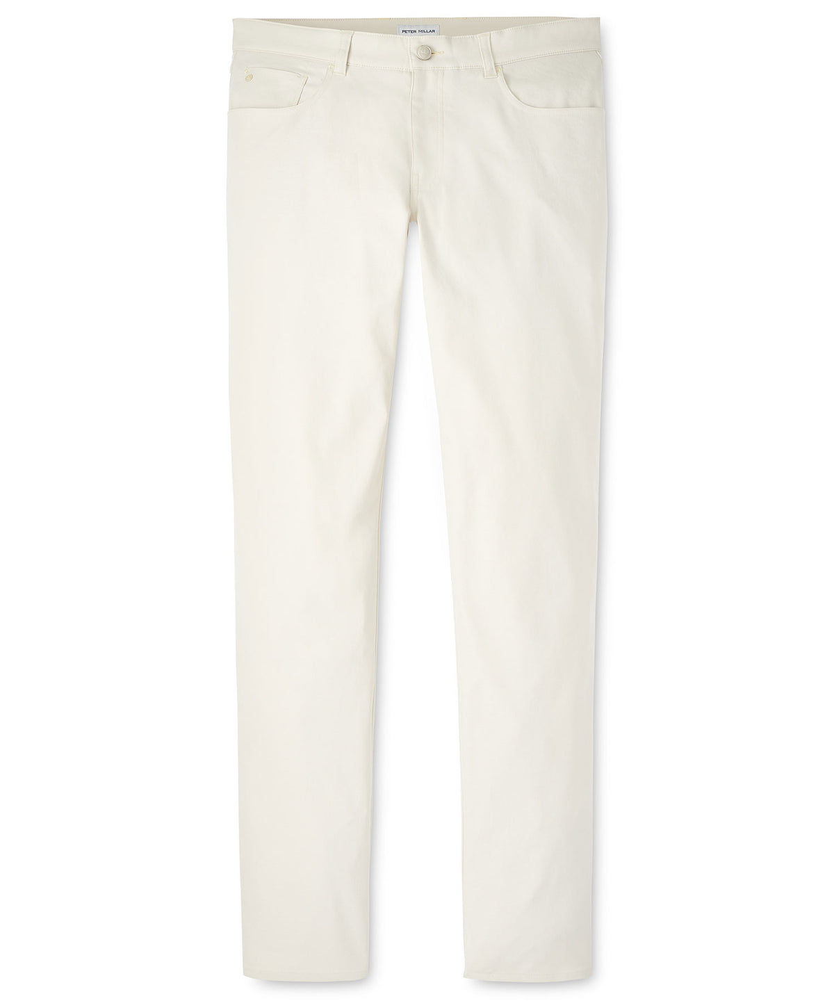 Peter Millar Performance 5-Pocket Pants - Stone, Men's Big & Tall