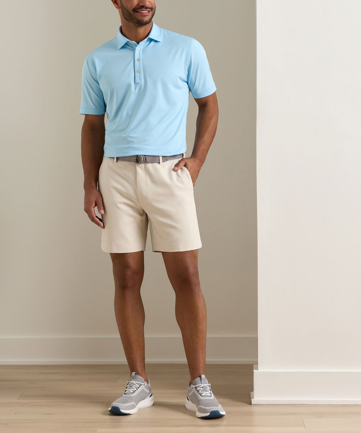 Peter Millar Salem High Drape Performance Shorts, Men's Big & Tall