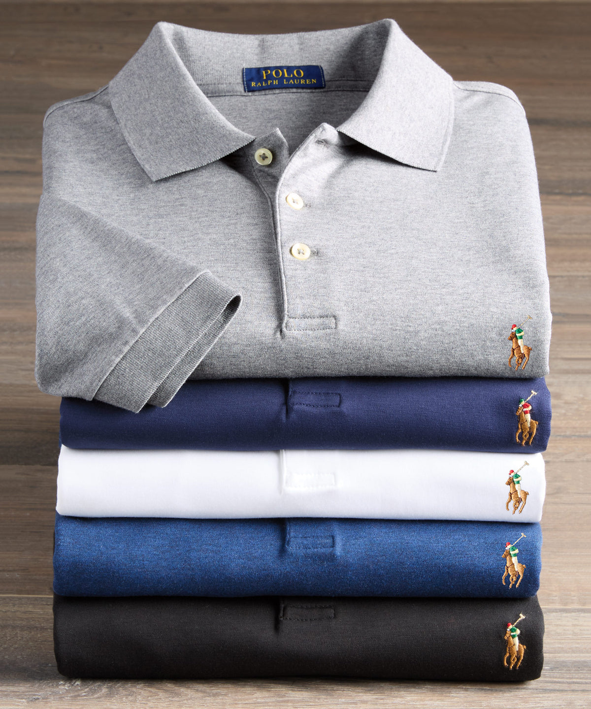 Polo Ralph Lauren Short Sleeve Classic Fit Soft Touch Pima Cotton Polo Shirt, Big & Tall