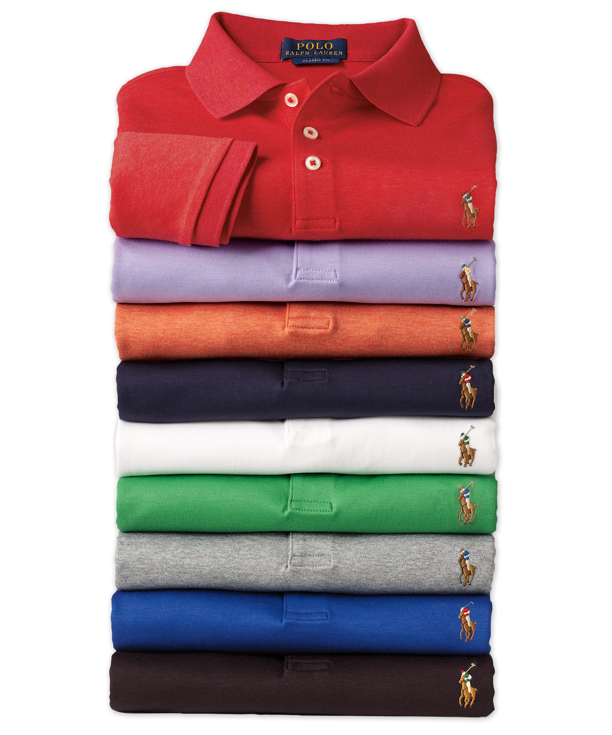 POLO RALPH LAUREN Slim-Fit Mélange Cotton-Piqué Polo Shirt for Men