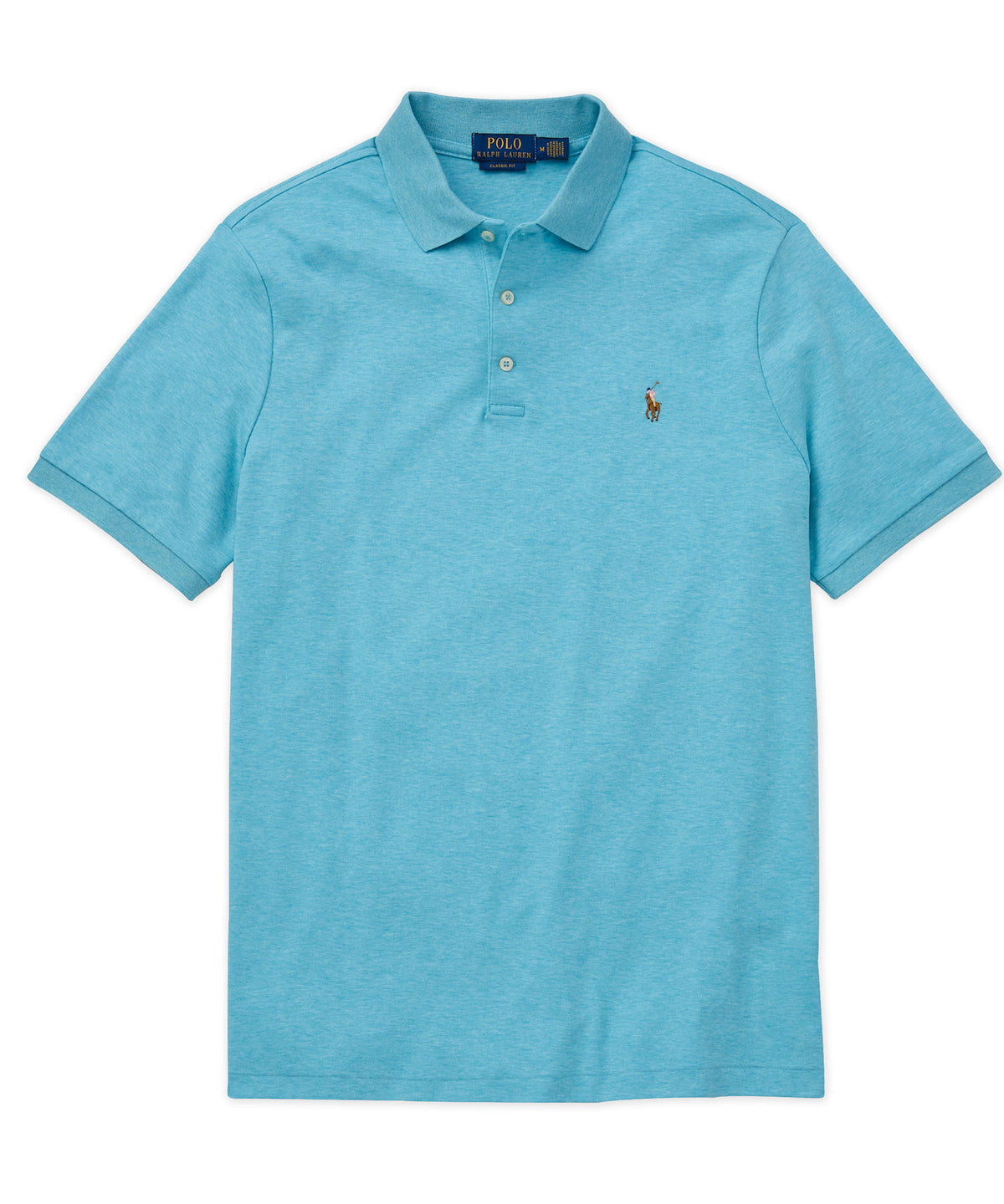 Polo Ralph Lauren Short Sleeve Classic Fit Soft Touch Pima Cotton Polo Shirt, Men's Big & Tall