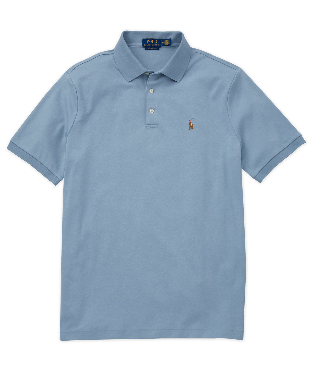 Polo Ralph Lauren Short Sleeve Classic Fit Soft Touch Pima Cotton Polo Shirt, Men's Big & Tall