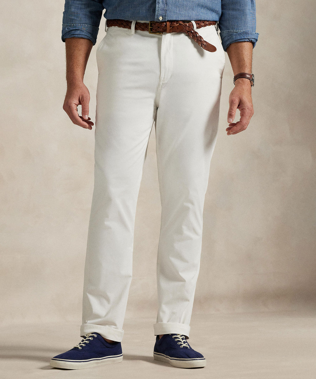 Polo Ralph Lauren Stretch Flat Front Chino Pant, Men's Big & Tall