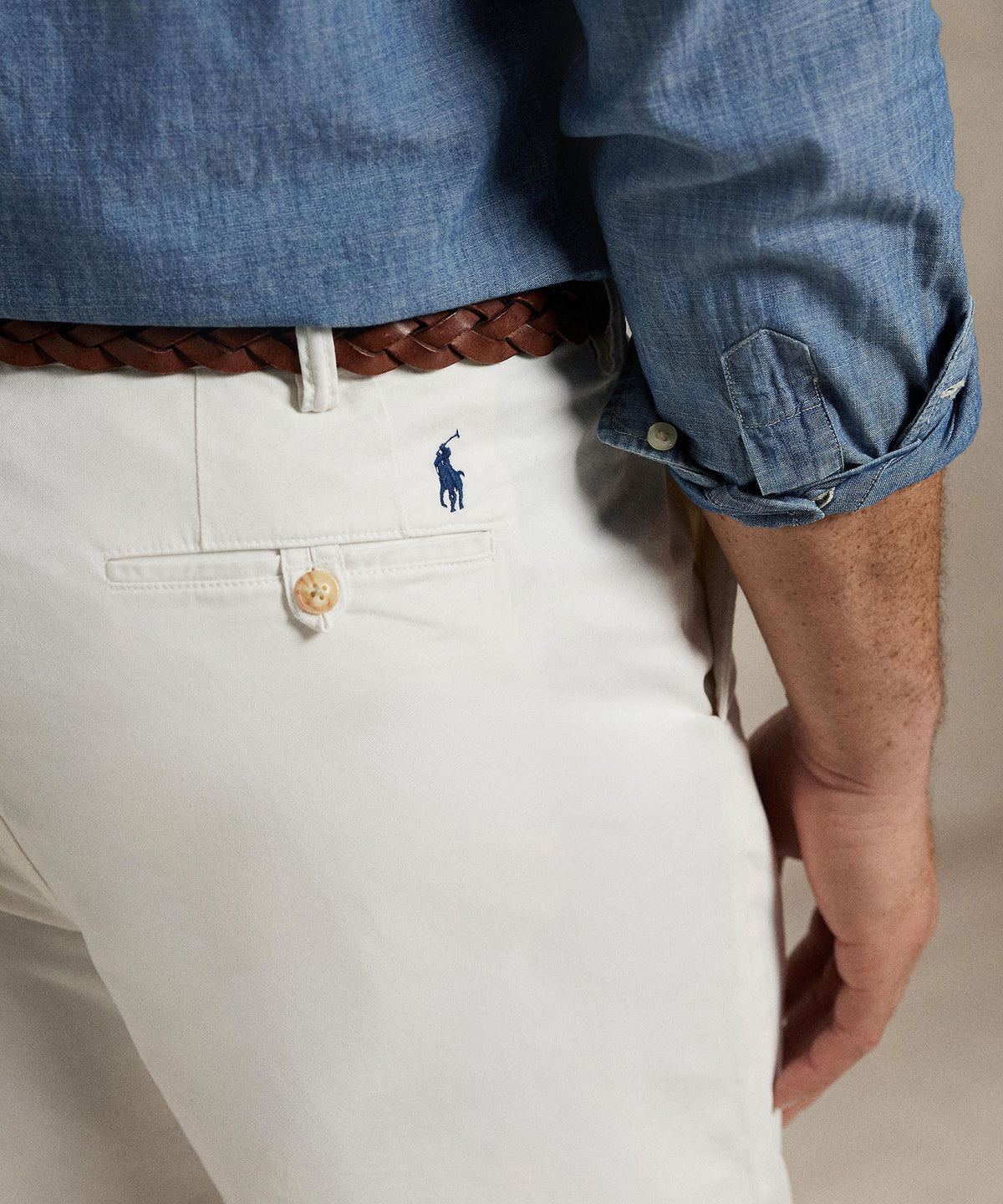 Polo Ralph Lauren Stretch Flat Front Chino Pant, Men's Big & Tall
