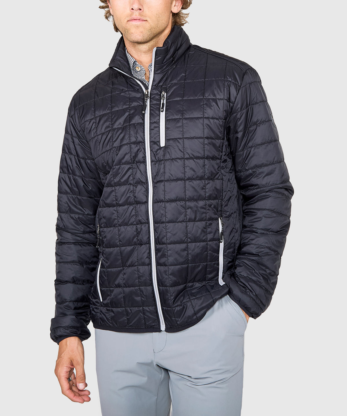 Cutter & Buck Rainier Insulated Packable Jacket, Men's Big & Tall