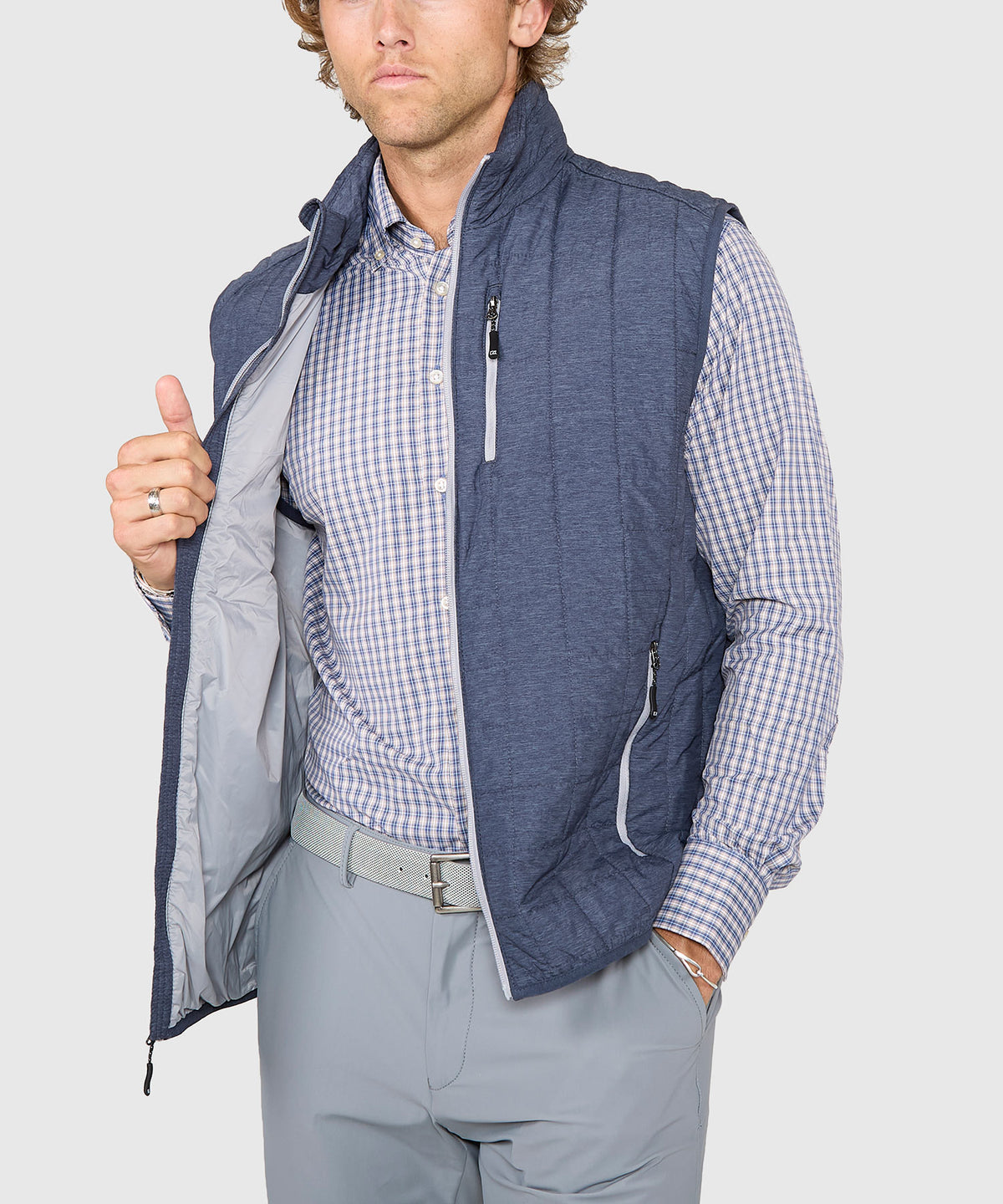 Cutter & Buck Rainier Insulated Packable Vest, Men's Big & Tall