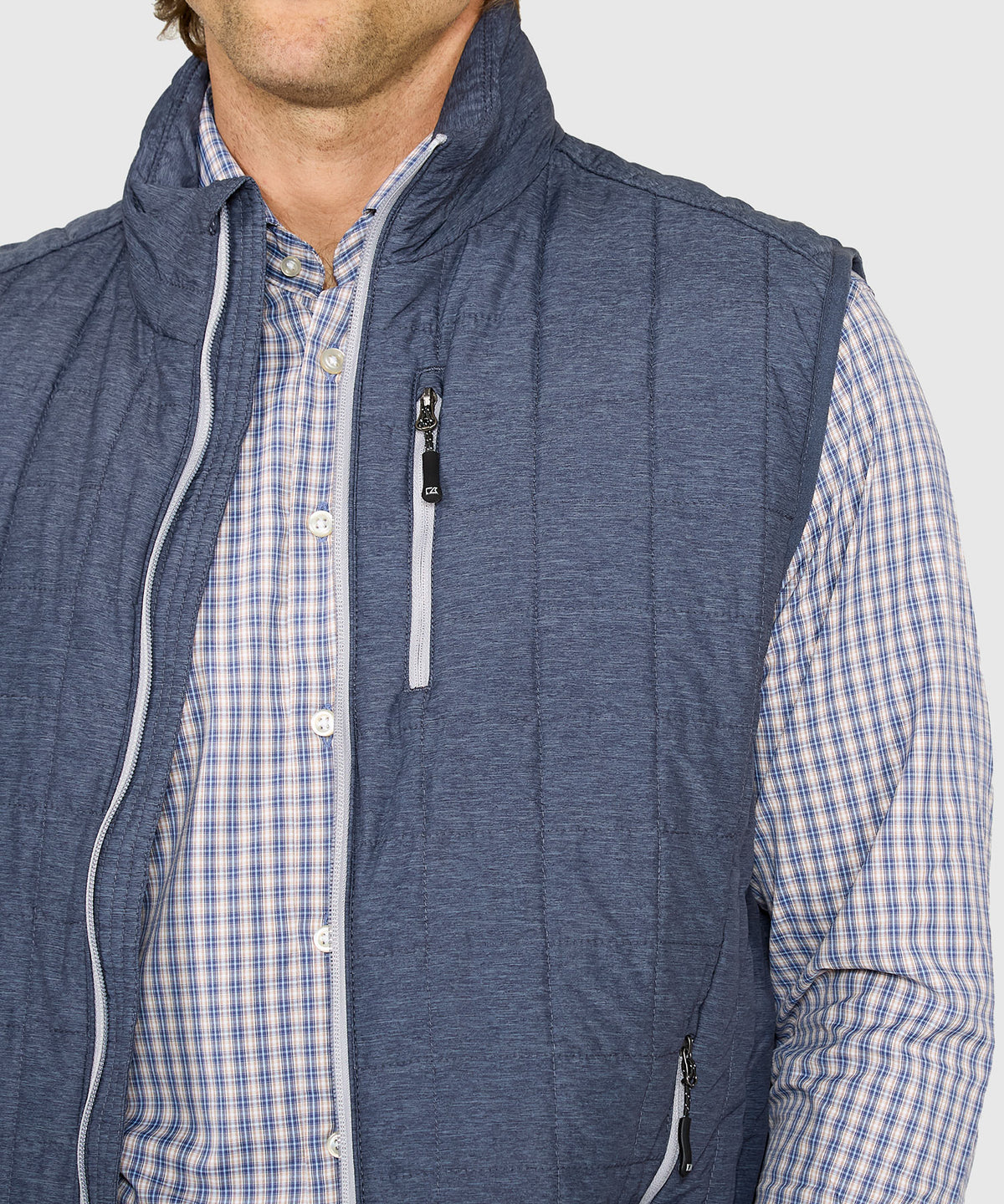 Cutter & Buck Rainier Insulated Packable Vest, Men's Big & Tall