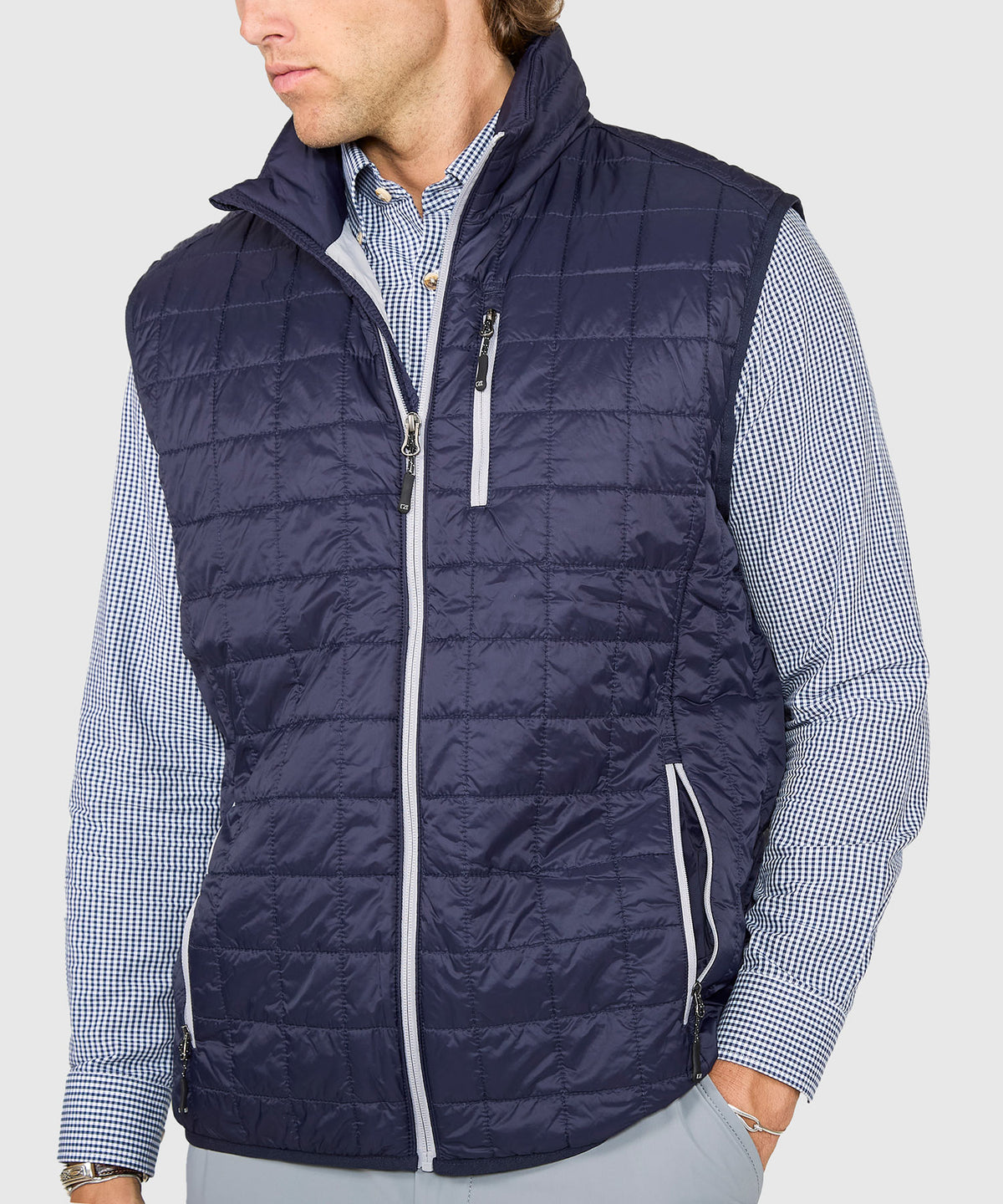 Cutter & Buck Rainier Insulated Packable Vest, Men's Big & Tall
