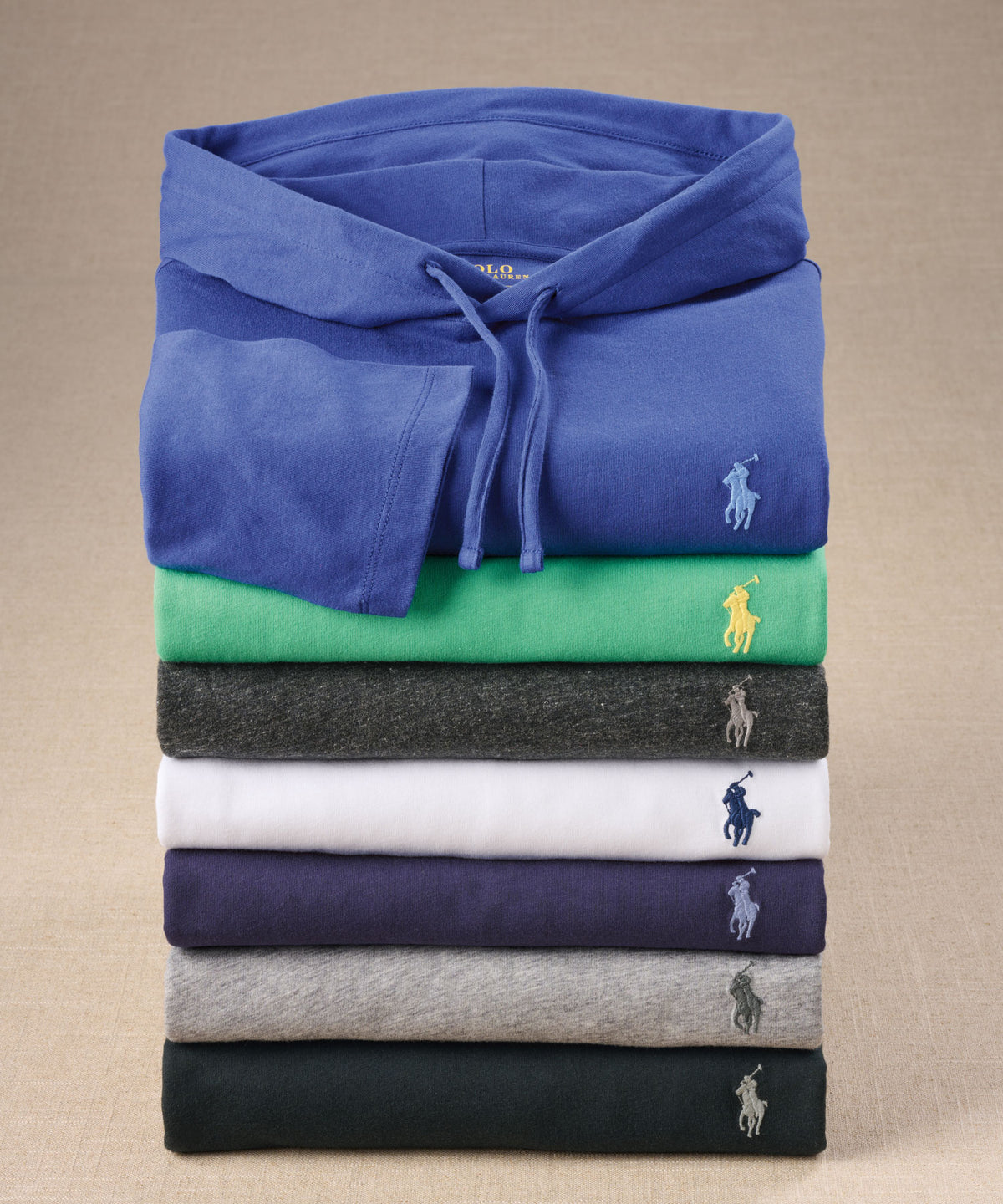 Polo Ralph Lauren Solid Hooded Tee Shirt, Big & Tall