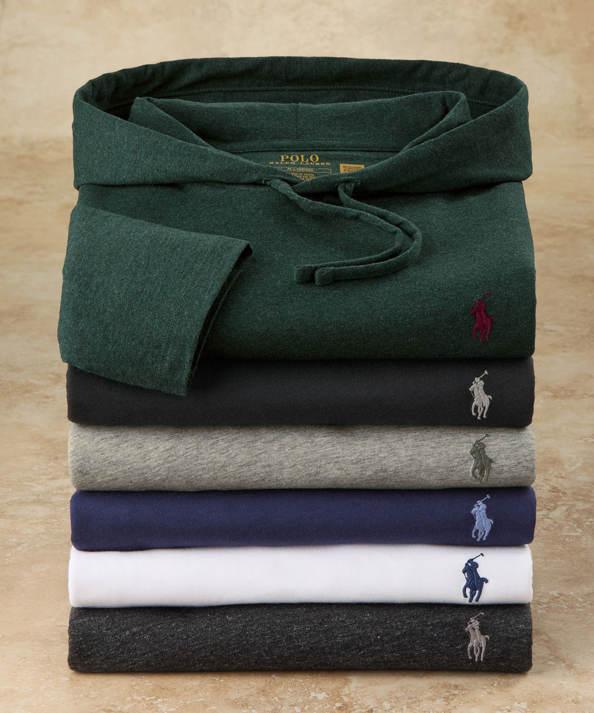 Polo Ralph Lauren Long Sleeve Hooded T-Shirt, Men's Big & Tall