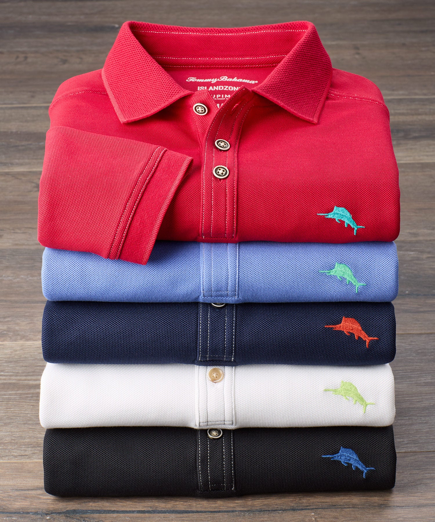 Tommy Bahama Short Sleeve Emfielder Supima Tech Polo Shirt