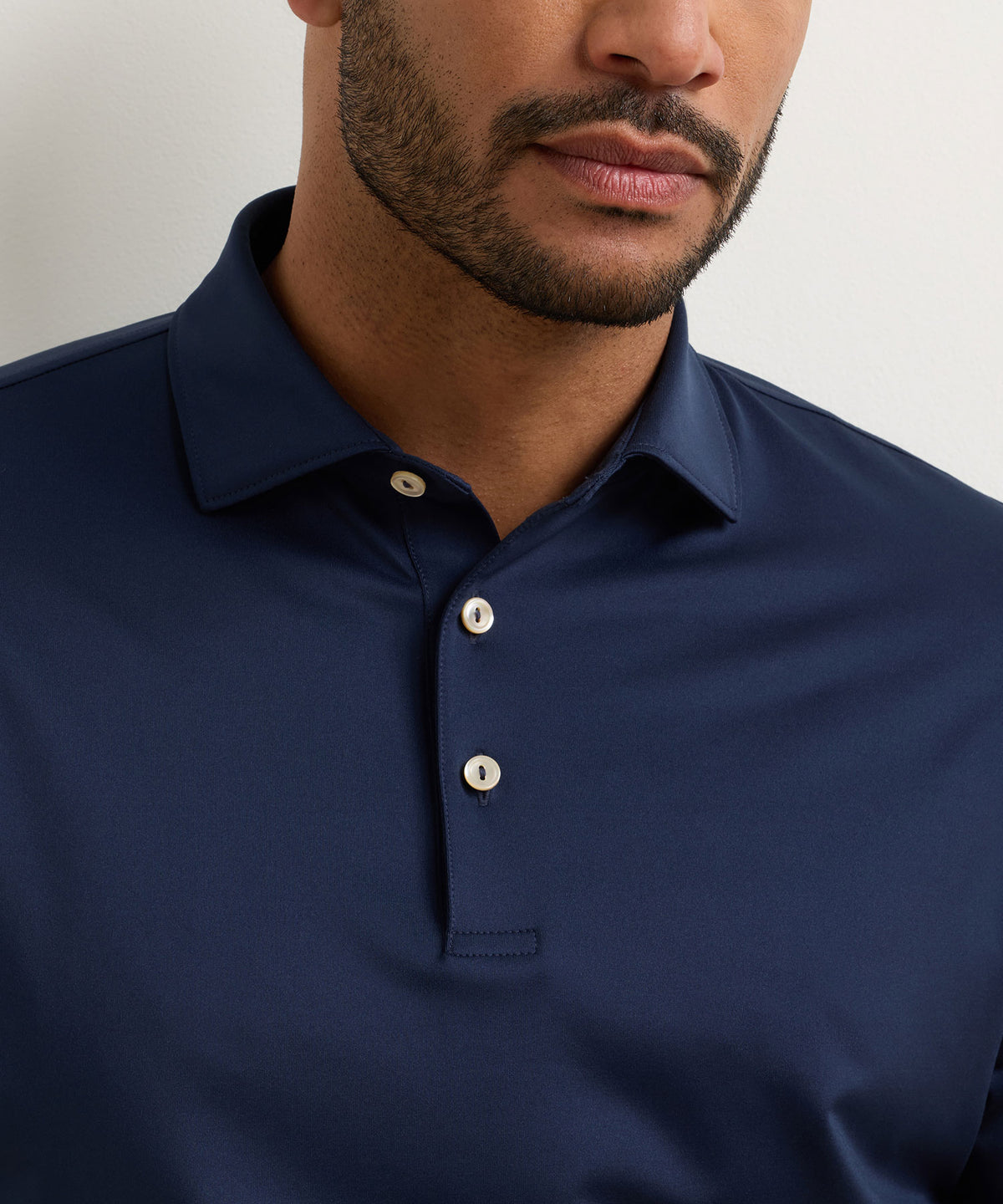 Peter Millar Solid Stretch Jersey Performance Polo Shirt, Men's Big & Tall