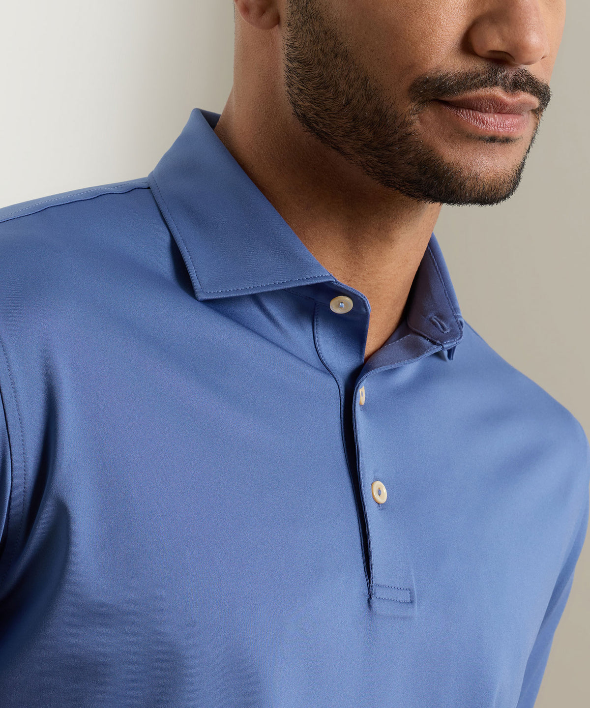 Peter Millar Solid Stretch Jersey Performance Polo Shirt, Men's Big & Tall