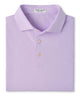 Peter Millar Solid Stretch Jersey Performance Polo Shirt - Garden Violet