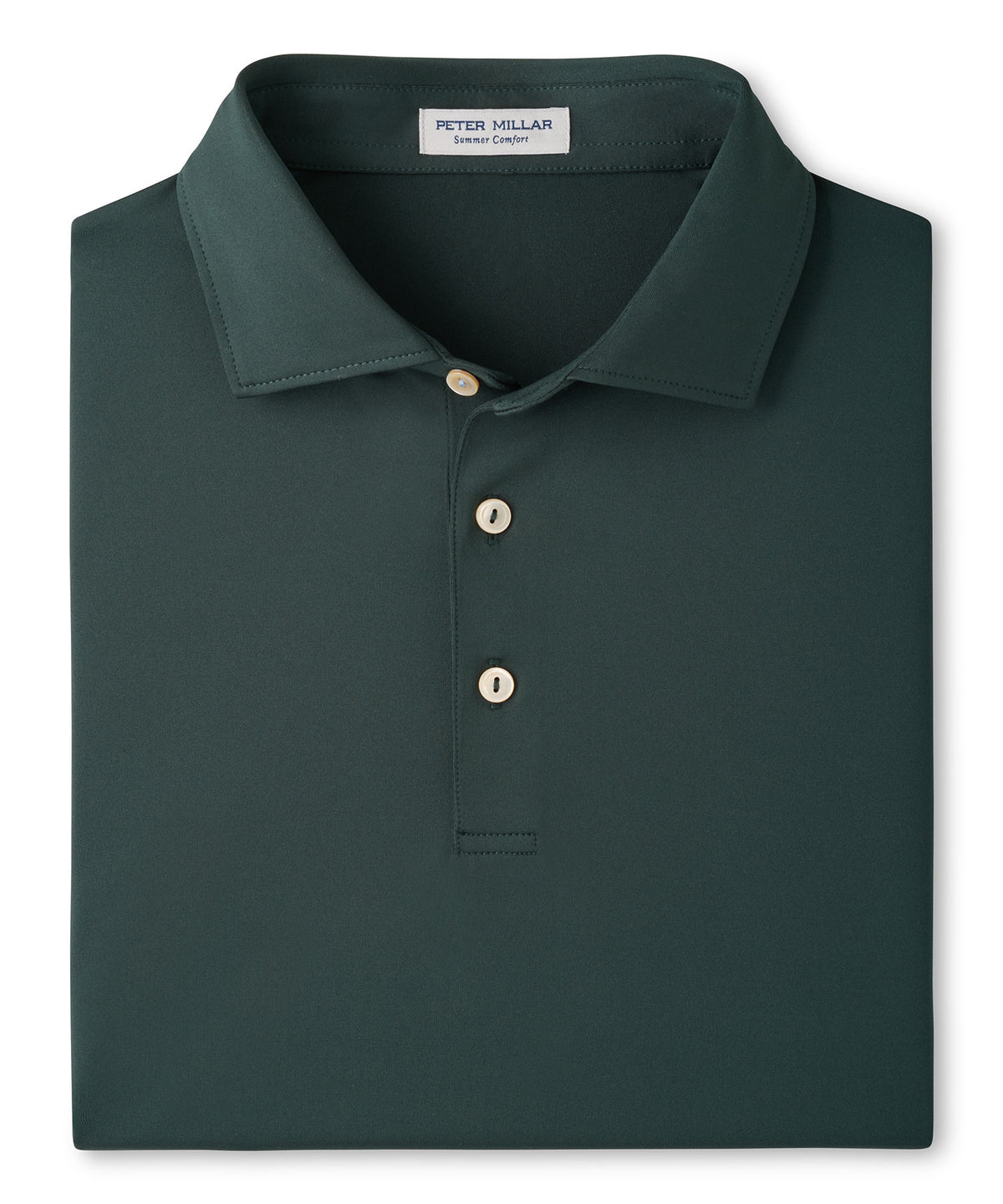 Peter Millar Solid Stretch Jersey Performance Polo Shirt - Pine Brook, Men's Big & Tall