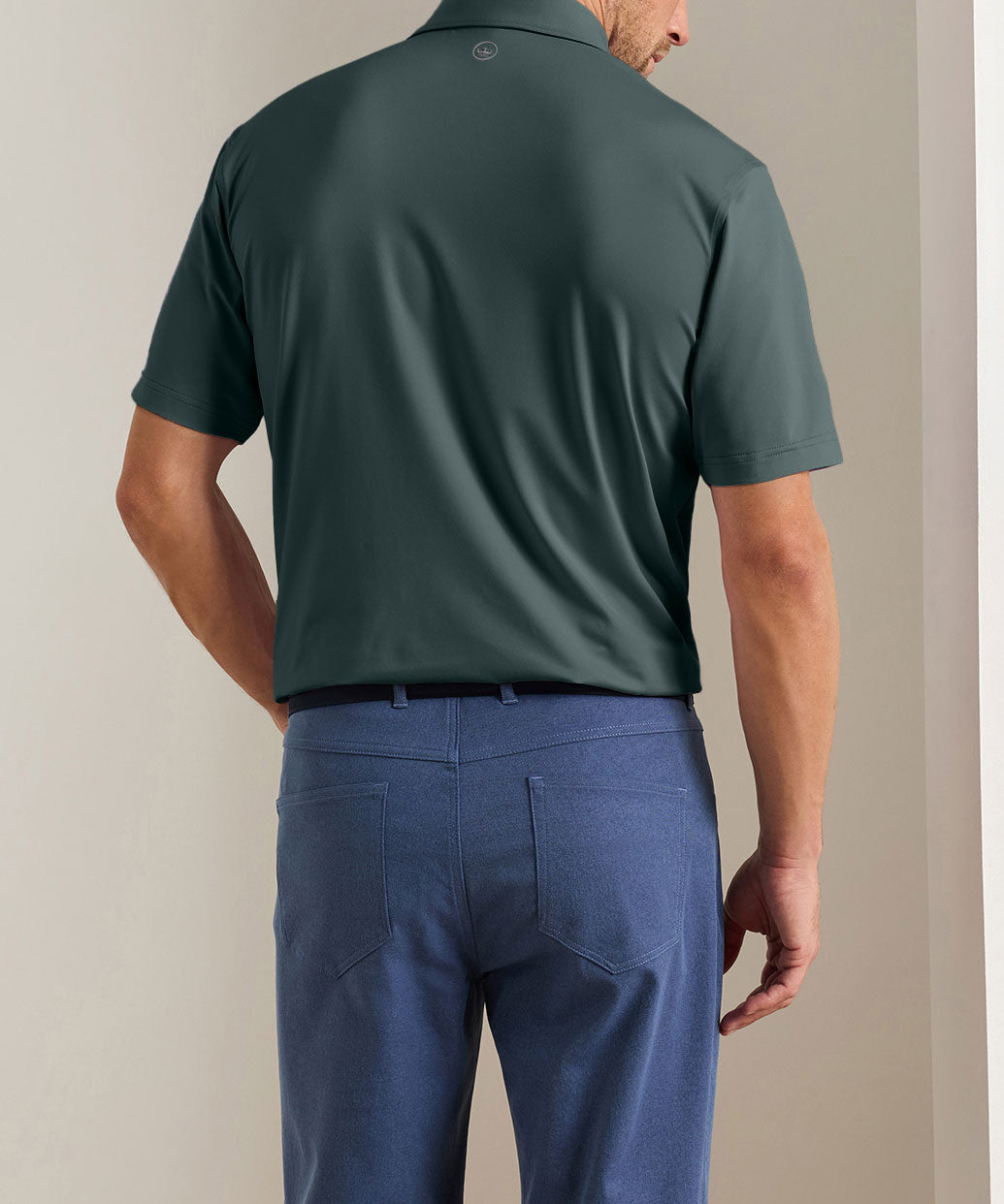 Peter Millar Solid Stretch Jersey Performance Polo Shirt, Men's Big & Tall