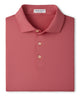 Peter Millar Solid Stretch Jersey Performance Polo Shirt - Red Coral