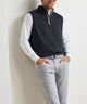 Peter Millar Galway Stretch Terry Quarter-Zip Vest