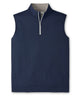 Peter Millar Galway Stretch Terry Quarter-Zip Vest - Navy