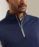 Peter Millar Galway Stretch Terry Quarter-Zip Vest